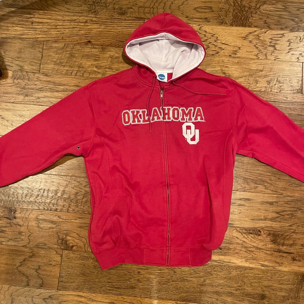 Red Oklahoma Hoodie